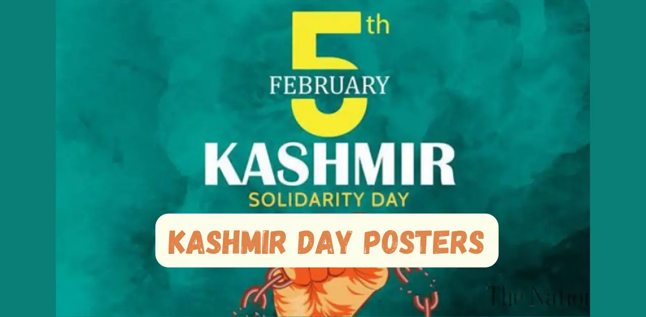 Kashmir Day Posters
