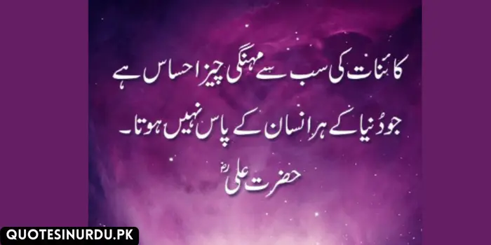 Hazrat Ali Islamic Quotes in Urdu